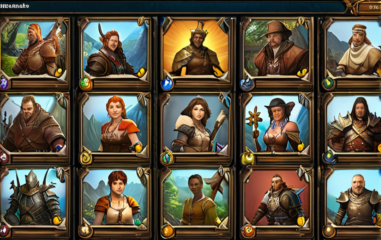 A vibrant and bustling Lineage M server selection screen, depicting a diverse community of players, with a focus on finding a helpful and active guild. Consider adding German-themed fantasy elements.